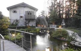 Chalet voor 6p met jacuzzi en prachtige tuin