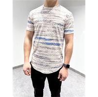T-shirt Print Masih 6527 Sand