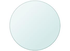 vidaXL Tafelblad van gehard glas 700 mm rond