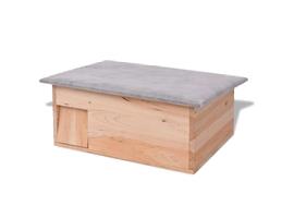 vidaXL Egelhuis 45x33x22 cm hout