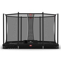 BERG Ultim Favorit Inground trampoline rechthoek 330x220cm comfort zwart