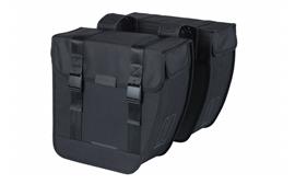 Dubbele fietstas Basil Tour Double XL 35L - Zwart