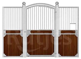 Voorwand Birmingham | luxe | bamboe | horizontal plank