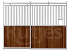 Voorwand Professional | schuifdeur | bamboe