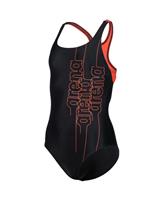 Arena G Swimsuit Swim Pro Back Graphic L black-floreale 12-1