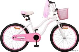 Online Veiling: AMIGO Flower meisjesfiets 20 inch met ter...
