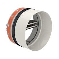Vlinderklep 125 mm voor stalen of rvs ventiel, met smeltlood