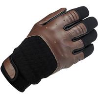 Biltwell Bantam Gloves Chocolat Black
