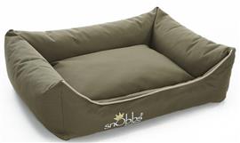 Hondenbed Snobbs Cesar olijf groen canvas