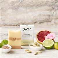 Day 1 Exciting Geranium Time - Hand & Body Soap Bar