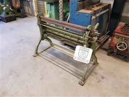 Combinatie zetbank kraalbank walsmachine 1m