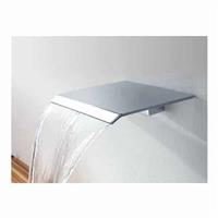 Muuruitloop bad- doucheuitloop waterval chroom Dule