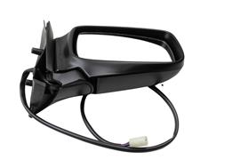 Volvo Spiegel 240+260 rechts electrisch 4 pens ronde connector  283178 Volvo onderdeel nr 1129251