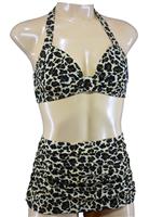 Aloha Beachwear, 50s Bikini in Leopard.