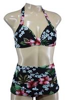 Aloha Beachwear, 50s Bikini in Hibiscus.