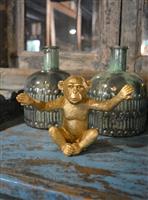 Ornament Monkey goud - Mister Hug