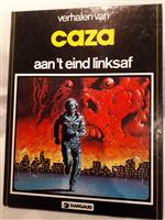 Afgeprijsd. Strip. Verhalen van CAZA. Aan t eind linksaf. HC. Ruige strip. 1e druk 1983. Bijna nieu