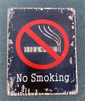 Tekstbord: No smoking TB504