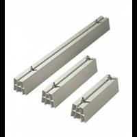 Montagebalk hard PVC, 450mm