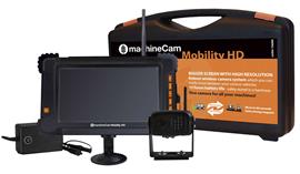 MachineCam Mobility HD mobiel draadloos camerasysteem met accu