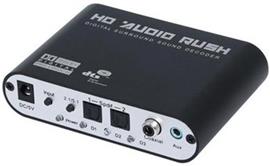 Digital Audio Converter (DAC) Toslink/coax naar RCA / Tulp - met Dolby Digital ondersteuning