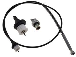 Volvo Kilometerteller kabel 140+164 +OD 1972+ 200cm +240 M41+M46 BW (geen D24 (1234490) bajonet aans