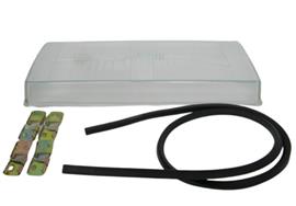 Glas koplamp 740+760 1984-1989 rechts 36x15.5cm koplampglas 740 760 Volvo onderdeel 1392837