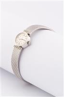 Wit gouden horloge van het merk omega