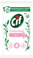 Cif Universal Lily Desinfecterend Reinigingsdoekjes - 36 doekjes