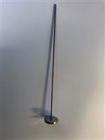 Thermometer van 0 tot 500 graden Celsius - RVS