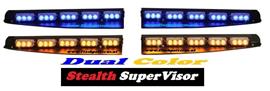 Dual Color STEALTH SuperVisor Interieur LED-lichtbalk