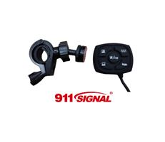 911Signal Master 5 IP68 Waterdicht bediening paneel+ Stuur Beugel set.