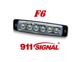 911Signal F6 Led Flitser ECER65 K1 12/24V 5 Jaar Garantie Aanbieding !!!
