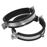 Ophangbeugel met rubber 900 mm