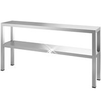 Rvs etagère 2 hoog 1100x400x700 mm