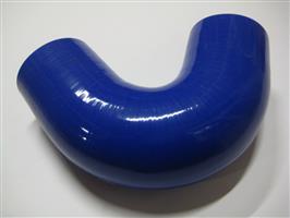 135 Graden bochten silicone - Blauw, 51mm