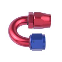 Reusable swivel hose ends - 180 Graden-AN8