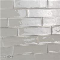 Handvorm tegels 7,5 x 30 cm muis grijs-35m²