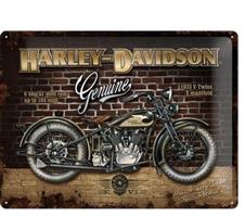 Harley-davidson reclamebord genuine
