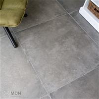 Vloertegels betonlook smoke 80x80 cm-1,28m²