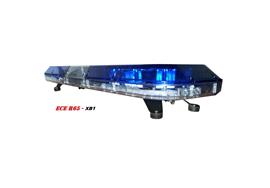Aanbieding - X DEMO BLUE-FLASH Led Lightbar ECE R65 met wit zij lampen en 3 schakelaar bediening