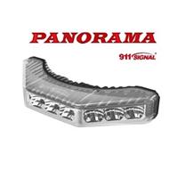 911 Signal PANORAMA Top Kwaliteit LED Flitser ECER65 klasse 2 12/24 Volt 5 Jaar Garantie.