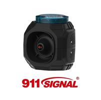 911 Signal BLAZERS COMBI Alles in 1 Sirene + Led zwaailamp R65 Goed-Keur Magneet montage 239 km/uur 