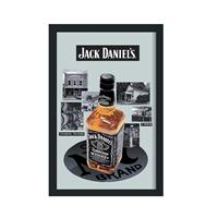 Jack Daniels spiegel met fles