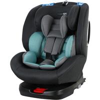 FreeON autostoel Polar 360° draaibaar met isoFix Grijs-Turquoise (0-36kg) - Groep 0-1-2-3 autostoel 