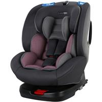 FreeON autostoel Polar 360° draaibaar met isoFix Grijs-Roze (0-36kg) - Groep 0-1-2-3 autostoel voor 