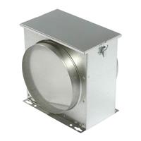luchtfilterbox en vliesfilter 150 mm