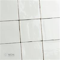 Handvorm tegels oud hollandse witjes wit hoogglans 13x13 cm-45m²
