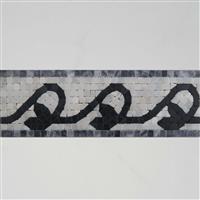 MTC Marmer Strip T165-W 10x30cm