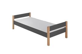 Infans Color 1-persoonsbed - Antraciet/beuken - Infans